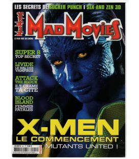 Mad Movies Magazine N°241 - May 2011 - French magazine with X-Men: First Class