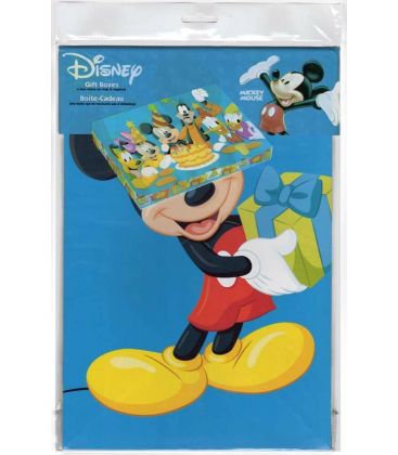 Boite cadeau en carton Mickey Mouse