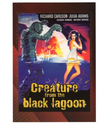 Classic Sci-Fi and Horror Posters - Carte spéciale 4C (Creature of the Black Lagoon)