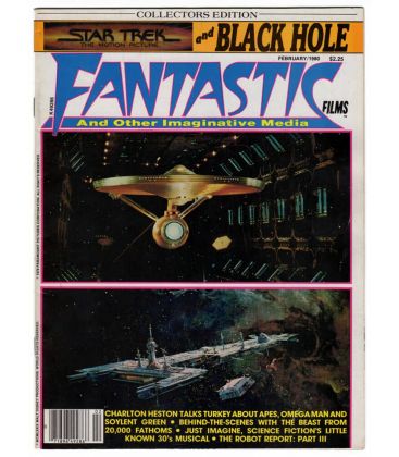 Fantastic Films N°14 - Février 1980 - Ancien magazine américain avec Star Trek