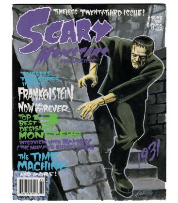 Scary Monsters N°23 - Juin 1997 - Magazine américain avec Frankenstein
