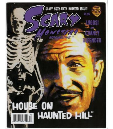 Scary Monsters N°65 - Janvier 2008 - Magazine américain avec Vincent Price