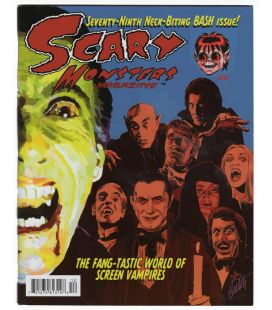 Scary Monsters N°79 - Juin 2011 - Magazine américain avec Christopher Lee