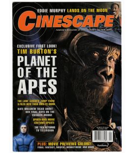 Cinescape - Mars 2001 - Magazine américain avec La Planète des singes