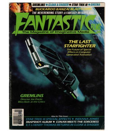 Fantastic Films N°42 - Novembre 1984 - Ancien magazine américain avec Starfighter