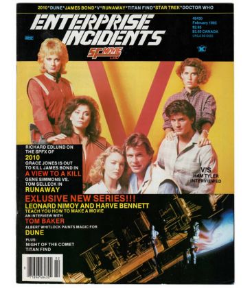 Enterprise Incidents Magazine N°26 - Vintage February 1985 issue with V and 2010