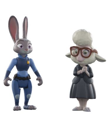 Zootopia - Judy Hopps and May Bellwether - 3" Small Figures Set