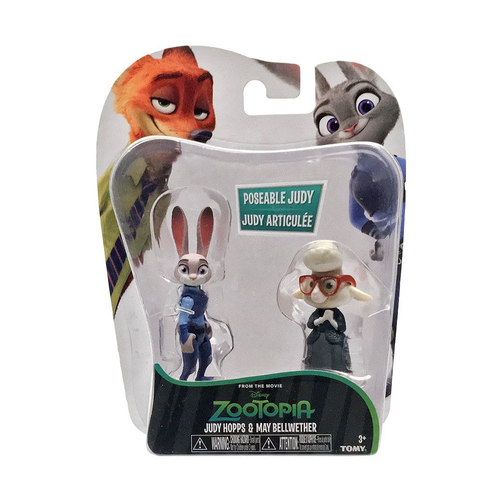 Zootopia Disney Personagens Judy Hopps & May Bellwether