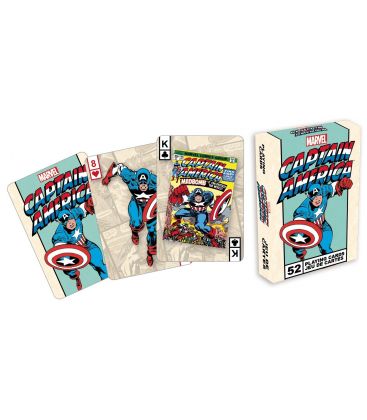 Captain America - Jeu de cartes (Version bande dessinée)