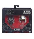 Star Wars: Episode VII - The Force Awakens - Kylo Ren and Poe Dameron - Mini Helmets Titanium Series