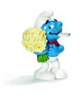 Les Schtroumpfs - Schtroumpf bouquet de fleurs - Figurine Schleich