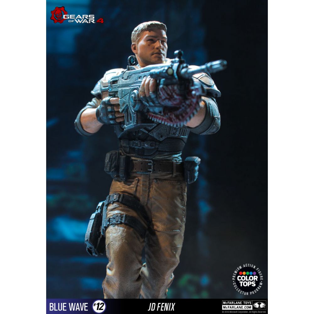 McFarlane Toys Gears of War 4 JD Fenix 7” Collectible Action Figure