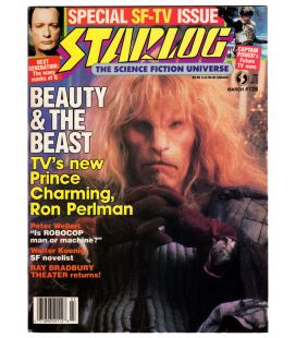 Starlog Magazine N°128 - Vintage March 1988 issue with Ron Perlman