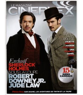 Cineplex - Décembre 2011 - Magazine Québécois avec Robert Downey Jr. et Jude Law