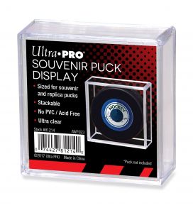 Boite en plastique carré pour rondelle de hockey - Ultra-Pro
