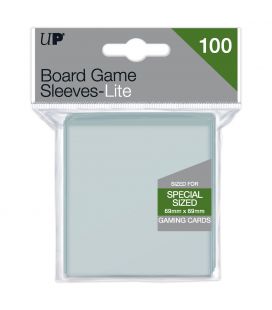 Pochette de protection pour cartes de jeu carrés - Paquet de 100 - Ultra-Pro