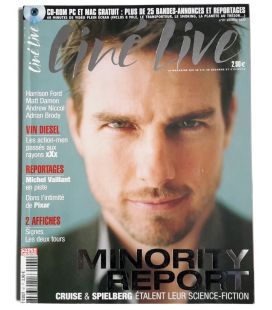 Ciné Live Magazine N°61 - October 2002 - French Magazine with Tom Cruise
