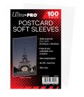 Pochettes de protection pour anciennes cartes postale 3.5" x 5.75" - Paquet de 100 - Ultra PRO 81225