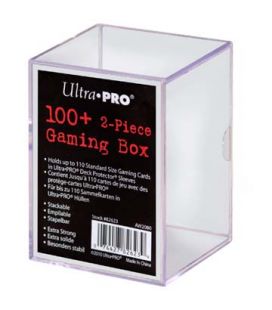 Boite en plastique 2 partie pour 110 cartes de jeu8 - Ultra-Pro